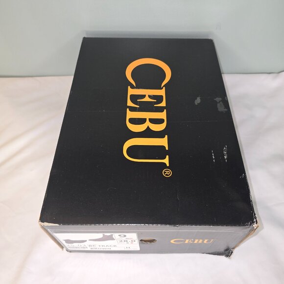 CEBU Men's BC Track Western Chelsea Boots in Brown, US Size 9, New in Box - Picture 7 of 8